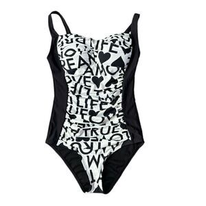 Romenza | Black and White One Piece